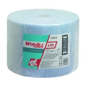 Wypall L10 Extraplus Wipes 1000Sht Blue 7200