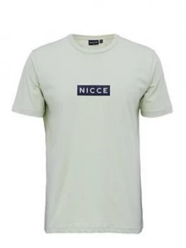 Nicce Base T-Shirt - Blue, Mint, Size S, Men