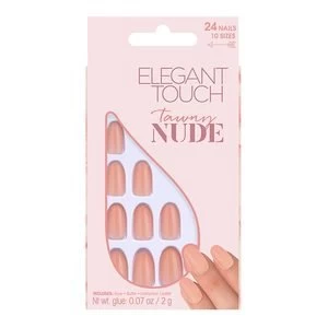 Elegant Touch Fake Nails Nude Collection - Tawny