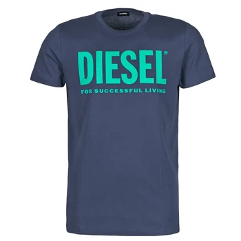 Diesel 00SXED-0AAXJ-8MG mens T shirt in Blue - Sizes S,M