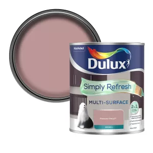 Dulux Simply Refresh Multi Surface Pressed Petal Eggshell Paint 750ml