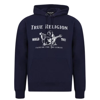True Religion Buddha Hoodie - Blue