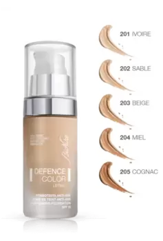 BioNike Defence Color Lifting Foundation SPF 15 Color 30ml 201 Ivoire