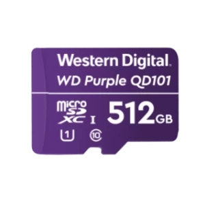 Western Digital WD Purple SC QD101 512GB MicroSDXC Memory Card WDD512G1P0C