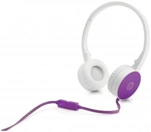 HP H2800 Headset Purple