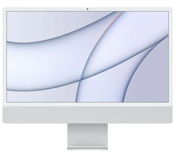 Apple iMac 4.5K 24" (2021) - M1, 256GB SSD, Silver/Grey