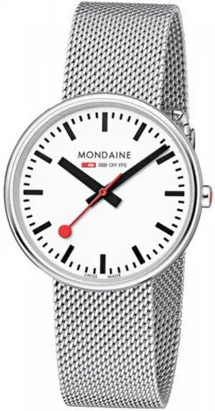 Mondaine Watch Mini Giant D - White MD-147