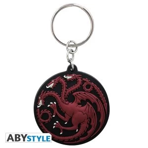 Game Of Thrones - Targaryen PVC Keyring