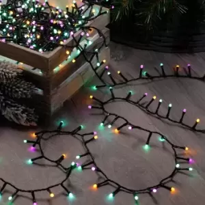 Festive 8.9m Indoor & Outdoor Christmas Tree Fairy Lights 360 Aurora LEDs