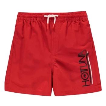 Hot Tuna Swim Shorts Junior Boys - Red