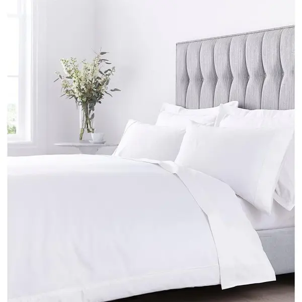 Hotel Collection Hotel 1000TC Egyptian Cotton Duvet Cover - White Single