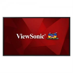 Viewsonic CDE5520 signage display 139.7cm (55") IPS 4K Ultra HD Digital signage flat panel Black Built-in processor