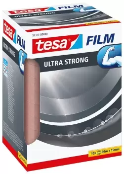 TESA 57377-00000-02 stationery tape 60 m Transparent PVC 10 pc(s)
