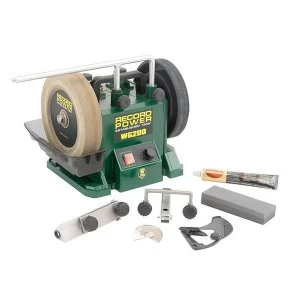 Record Power WG200 200mm (8in) Wet Stone Grinder 160W 240V