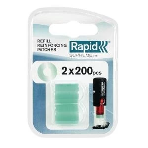 Leitz Rapid Ring Reinforcer Refill Pack of 400 25100511