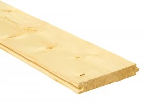 Wickes PTG Floorboards 18 x 119 x 2400mm Single