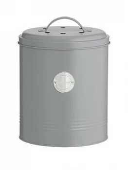 Typhoon Living Compost Caddy In Grey