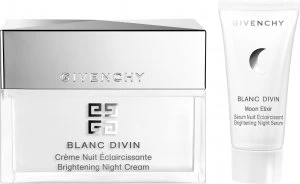 Givenchy Blanc Divin Brightening Night Cream & Moon Elixir Night Serum 50ml & 4ml
