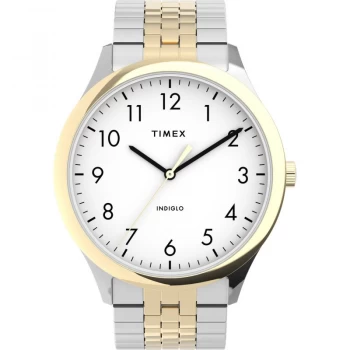 Timex White And Two Tone 'Easy Reader' Watch - TW2U40000