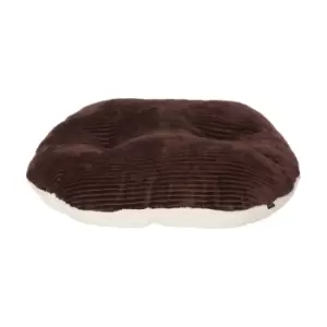 Bunty Chester Small Oval Fleece Dog Bed - Brown