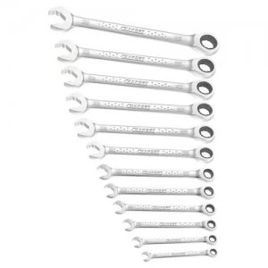 Expert by Facom 12 Piece Fast Ratchet Combination Spanner Set