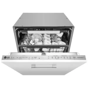 LG TrueSteam DB325TXS Fully Integrated Dishwasher