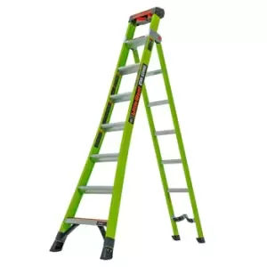 8 Tread King Kombo Fibreglass Industrial Step And Ladder