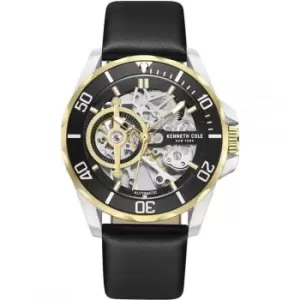 Kenneth Cole Mens Kenneth Cole Automatic KCWGE0012805 - Two tone and Black