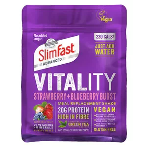SlimFast Vitality Vegan Berry Burst 400g
