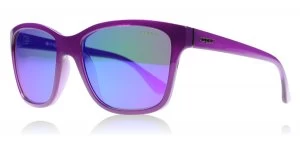 Vogue VO2896S Sunglasses Dark Violet Transparent 22774V 54mm
