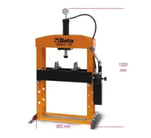Beta Tools 302710 Hydraulic Bench Press 10T Moving Piston 030270010