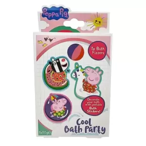 Peppa Pig Bath Fizzers and Stickers