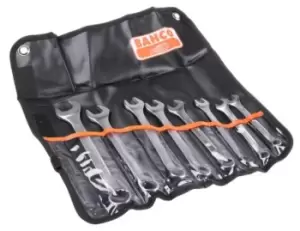 Bahco 111Z/8T Combination Spanner Set