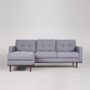 Swoon Berlin Smart Wool Corner Sofa - Left Hand Side - Corner Sofa - Anthracite