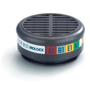 Moldex 8900 Abek1 Filter Grey Ref M8900 5 Pairs Up to 3 Day Leadtime