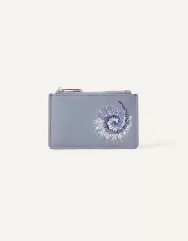 Accessorize Paisley Embroidered Card Holder
