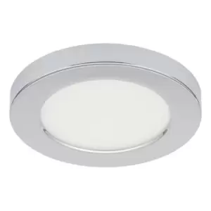 Spa 139mm Tauri LED Flush Ceiling Light Ring Chrome