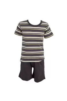 Jersey Striped Short Pyjama Set