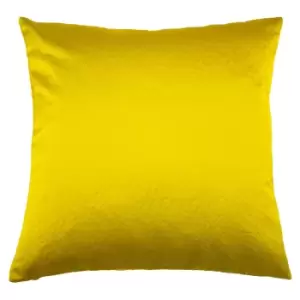 Riva Home Palermo Cushion Cover With Metallic Sheen Design (One Size) (Limon Yellow)