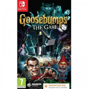 Goosebumps The Game Nintendo Switch Game