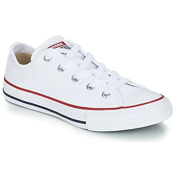 Converse ALL STAR OX boys's Childrens Shoes Trainers in White