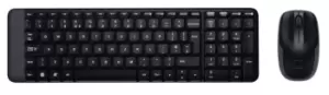 Logitech MK220 Wireless Keyboard Mouse Bundle