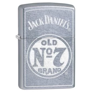 Zippo Jack Daniels Old No 7 Chrome regular Windproof Lighter