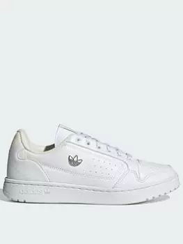 adidas Originals NY 90 - White/Cream, White/Cream, Size 7, Women