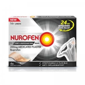 Nurofen Medicated Plasters with 200mg Ibuprofen