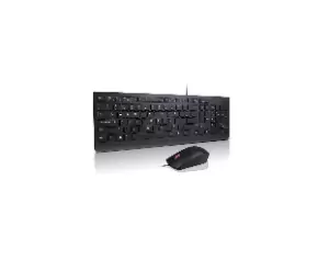 Lenovo 4X30L79922 keyboard USB QWERTY Mouse included Black