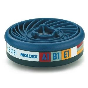 Moldex ABE1 70009000 Particulate Filter EasyLock System Blue Ref M9300