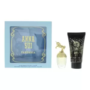 Anna Sui Fantasia 2 Piece Gift Set: Eau de Toilette 5ml - Body Lotion 30ml TJ Hughes