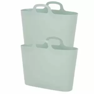Wham 24.5 Litre Flexi-Bag Pack of 2, Green