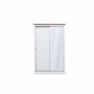 LPD Devon 2 Door Sliding Wardrobe White